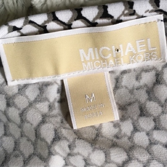 MK snake print boatneck shift dress - Picture 4 of 4